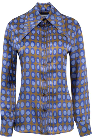Christopher John Rogers Blouse met print