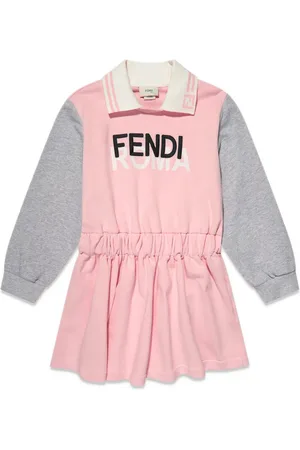 Fendi Katoenen sweaterjurk met vlakken
