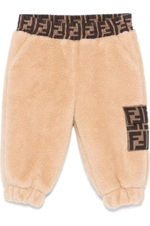 Fendi Zucca broek met monogram