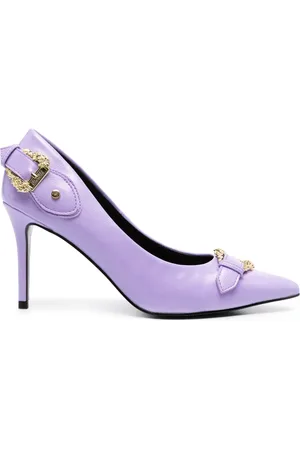VERSACE Stiletto pumps met barok gesp