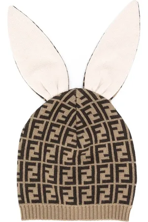 Fendi Muts met konijnenoren
