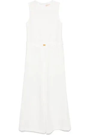 Elisabetta Franchi Jumpsuit verfraaid met stras