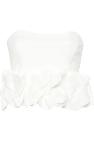 GENNY Strapless blouse met ruches
