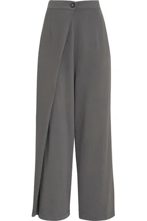Uma Raquel Davidowicz High waist broek met gekruist detail