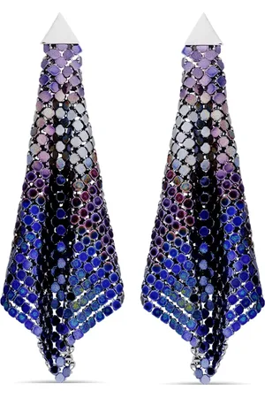 Paco rabanne Pixel Flow oorbellen met tie
