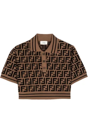 Fendi Poloshirt met logoprint