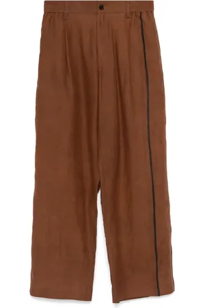 Feng Chen Wang Zijden broek