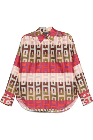 LORENA ANTONIAZZI Blouse met geometrische print
