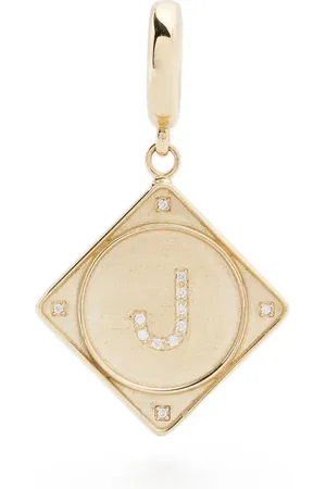 Lauren Rubinski 14kt geelgouden Bruno hanger