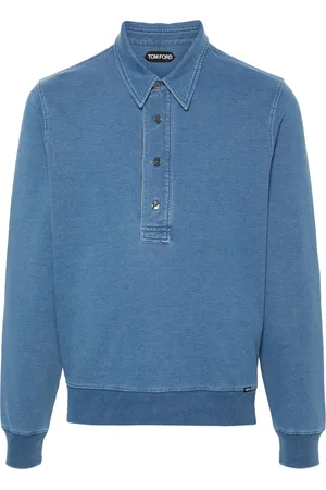 Tom Ford Sweater met polokraag van katoenblend