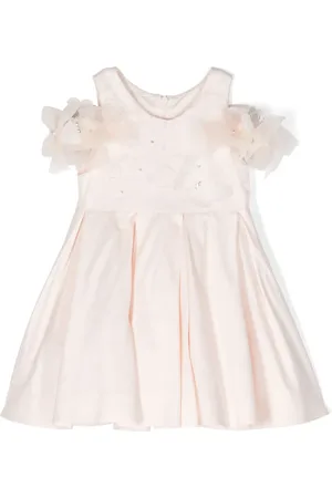 Lapin House Jurk met afneembare strik en kant applicatie