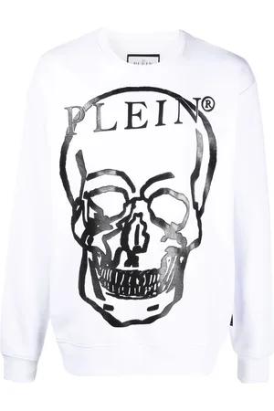 Philipp Plein Sweater met doodskopprint