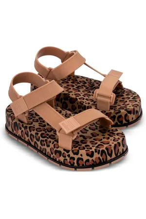 Melissa Sandalen met dierenprint