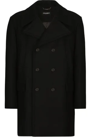 Dolce & Gabbana Wollen sailorjas met dubbele rij knopen