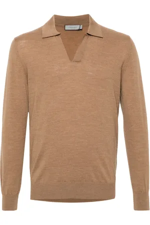 CANALI Poloshirt van merinowol