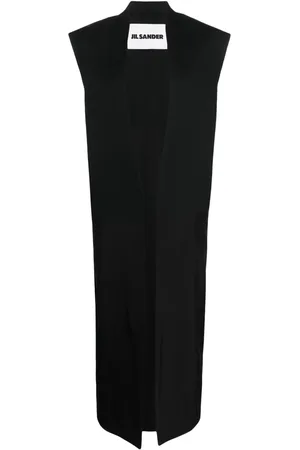Jil Sander Gilet met enkele rij knopen