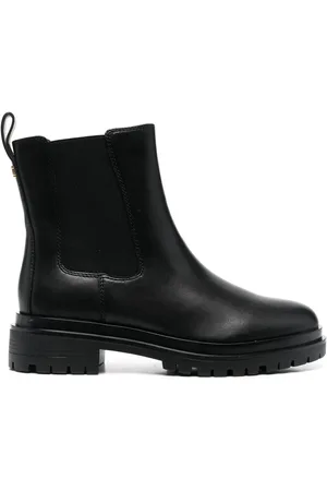 Ralph Lauren Corinne laarzen met elastisch vlak