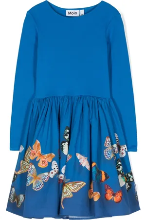 Molo Casie jurk met vlinderprint