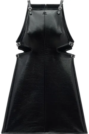 Courrèges Slash Buckle mouwloze mini