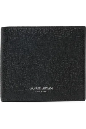 Giorgio Armani Portemonnee met logoprint