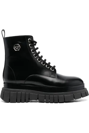 Philipp Plein Flax Hexagon laarzen met hak