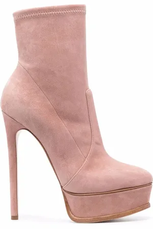 Casadei Enkellaarzen met stilettohak