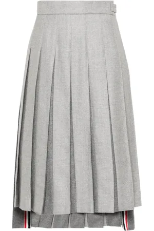 Thom Browne Wollen plooirok