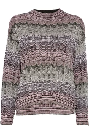 Missoni Trui met zigzag patroon