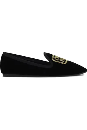 Miu Miu Slippers met geborduurd logo