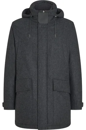 Ermenegildo Zegna Wollen gewatteerd jack
