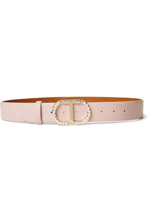 Twin-Set Oval T riem met gesp