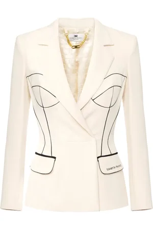 Elisabetta Franchi Jack met afwerking