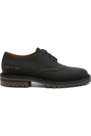 COMMON PROJECTS Derby schoenen met logoprint