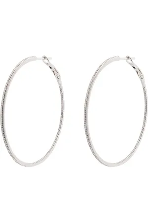 Dana Rebecca Designs 14kt witgouden oorringen