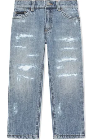 Dolce & Gabbana Gerafelde jeans