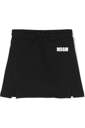 Msgm Katoenen rok met logoprint