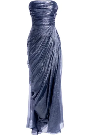 MARIA LUCIA HOHAN Metallic avondjurk