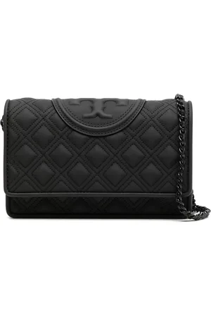 Tory Burch Fleming Matte Chain portemonnee