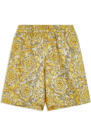 VERSACE Shorts met barokprint
