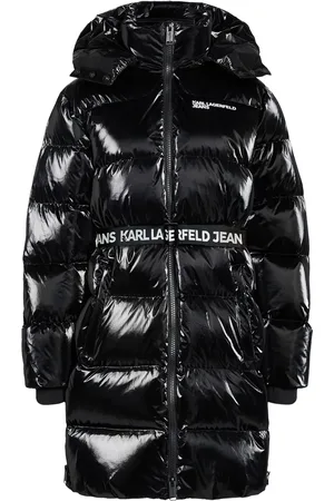 Karl Lagerfeld Donsjas met ceintuur