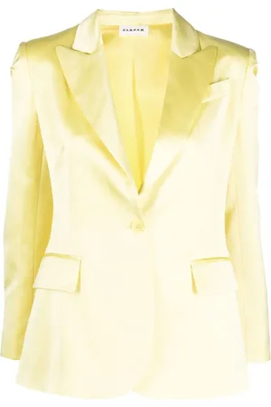 P.A.R.O.S.H. Blazer met satijnen afwerking