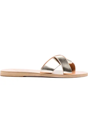 Ancient Greek Sandals Crosta metallic sandalen