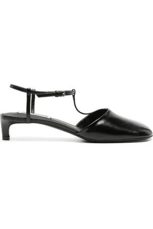 Jil Sander Leren pumps