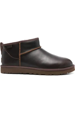 UGG Classic Ultra Mini LTHR Regen laarzen