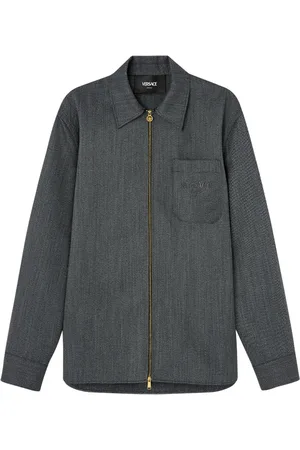 VERSACE Blouson jack met geborduurd logo