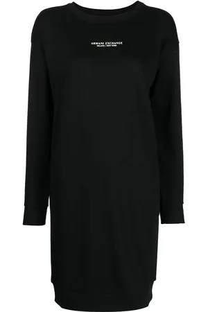 Armani Exchange Jurk met logoprint