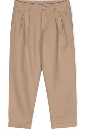 Dondup Broek met visgraatpatroon