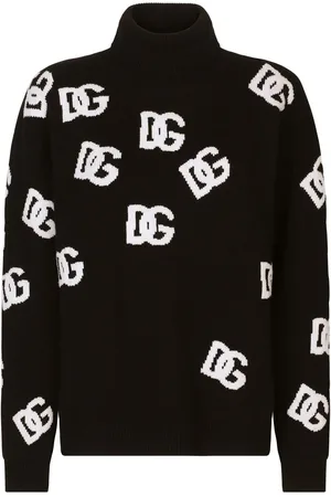 Dolce & Gabbana Trui van scheerwol met logoprint