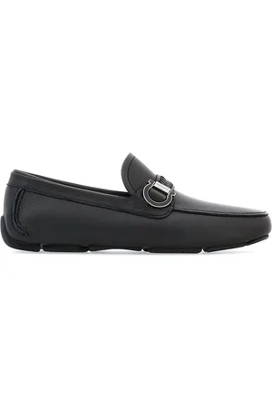 Salvatore Ferragamo Gancini leren loafers