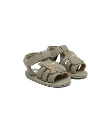 Donsje Cargot suède sandalen